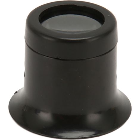 Loupe de bijoutier grossissante 5x, en plastique robuste et résistant aux chocs, microscope de poche portable pour bijoutier, horloger et antiquités (1/5)