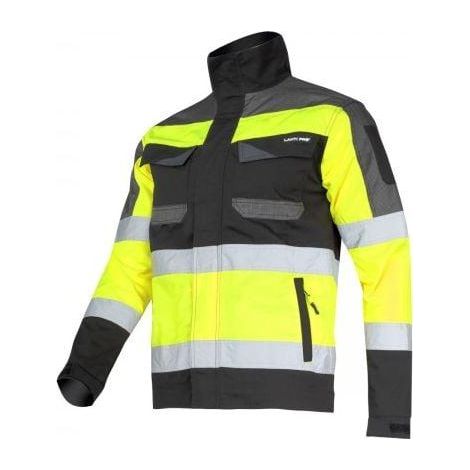 Veste de signalisation noire et jaune, « M », CE, lahti