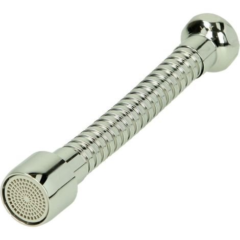 Flexible avec mousseur éco 7,5 l/min. M 22 x 1 FF, métal chromße