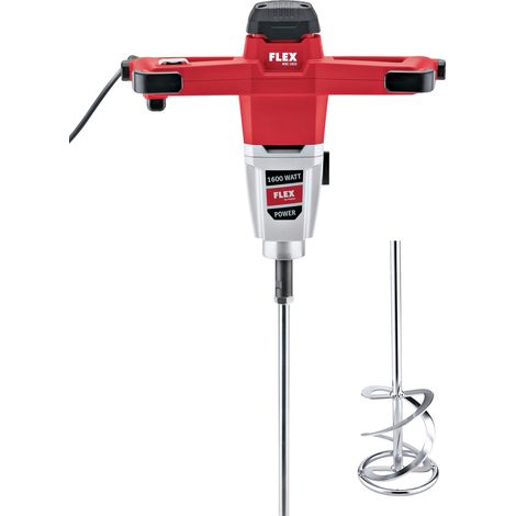 Flex – Malaxeur 1600W – 495948 – Électronique à onde complète – Vitesse réglable jusqu'à 780 tr/min – Pour mélange jusqu'à 90 kg (1/8)