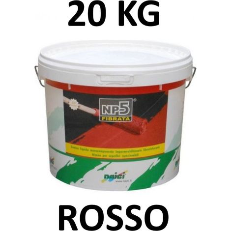 Guaina liquida colorata np5 20kg rossa