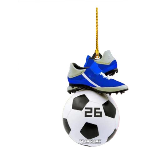 Ornement De Noël En Acrylique - Forme De Chouette - Pour Joueurs De Football Et Amateurs De Football - Décoration Arbre De Noël Fenêtre Mur - 1 Pièce (1/4)