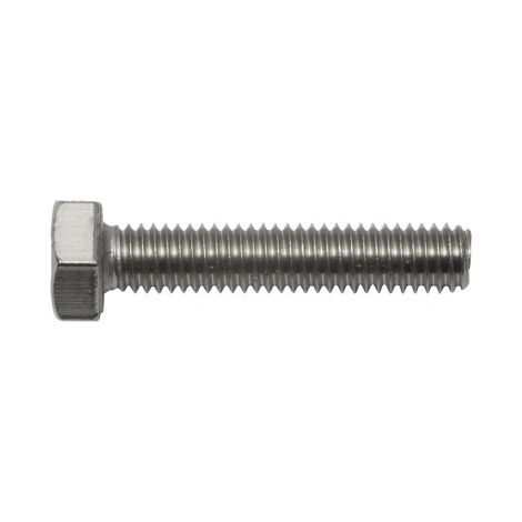 Vis à métaux tête hexagonale - INOX - 6 x 20 - Boite de 10