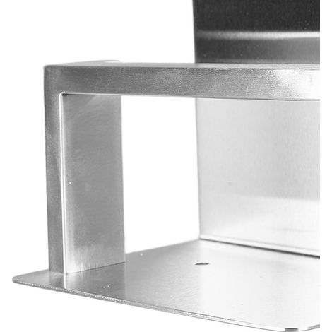 Porte-papier toilette sans perçage, en acier inoxydable, avec étagère pour salle de bain/toilettes AK68 (1/5)
