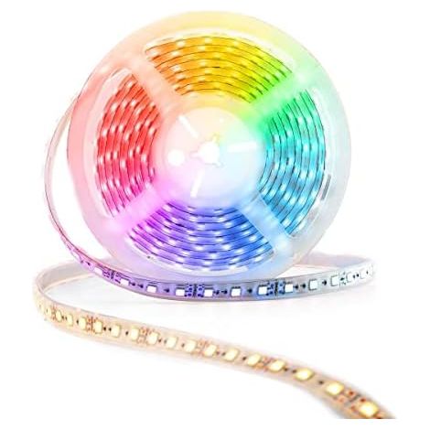 Bande de LED Intelligente connecté par wifi / Blanc chaud à froid / IP65 - Nedis - (1/5)