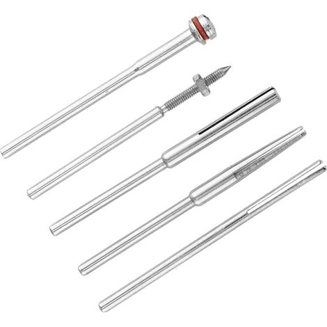 Lot de 5 pinces pour papier de verre, support fendu, outil de ponçage pour la fabrication de bijoux (1/5)