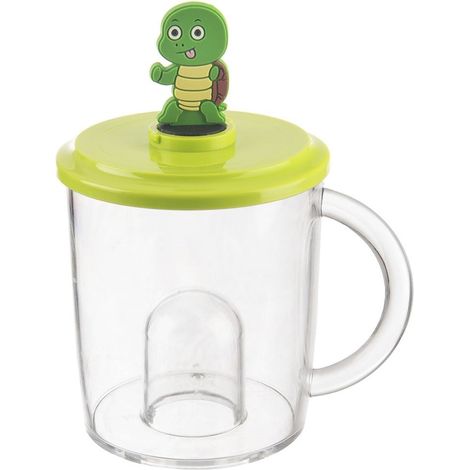 Taza infantil con figura de tortuga, 240 ml. (1/5)