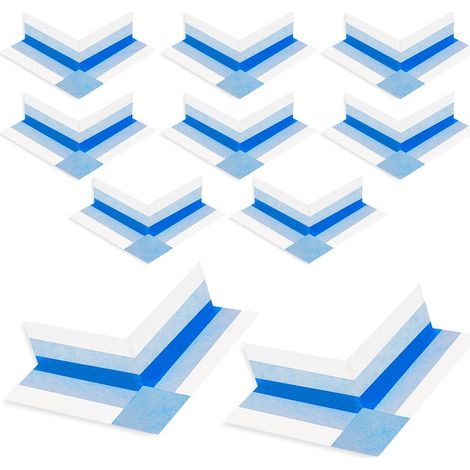 Waterproof Sealing Tape, Wall Cuffs Corner Interior Exterior Waterproof Seal for Shower, Bathroom, Kitchen (Outdoor x 10) (1/5)