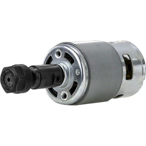 Kits de moteurs de broche CNC Moteur de broche 20000 tr/min 12-24V 775 DC + roulement à billes de ti d'extension ER11 (1/5)