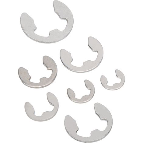 200-teiliger Sicherungsring-Satz aus Edelstahl 304, E-Clip-Sicherungsringe, Industriebedarf M1,5–M10 (1/5)