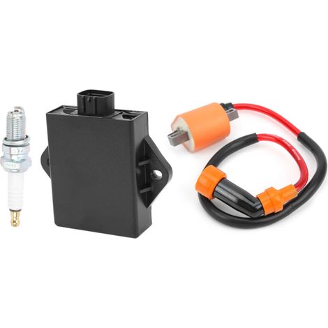 ATV Ignition Coil - Replacement Spark Plug CDI Kit 3530-011 for Arctic Cat 300 1998-2005 2x4 4X4. (1/5)
