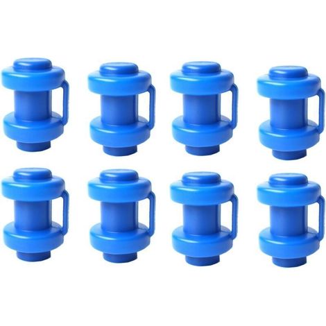8 Cagoules de ,Capuchage Final du Trampoline,Convient pour Tous Les poteaux de réseau de Trampoline partagés,Accessoires de réseau de sécurité du Trampoline (1/3)