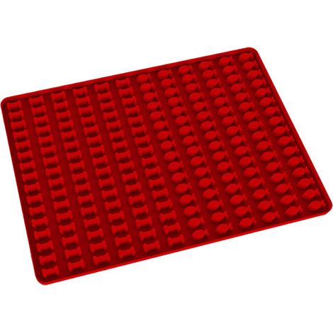 Tapis de cuisson en silicone pour biscuits pour chiens, moule à friandises chocolat résistant à la chaleur et antiadhésif (1/5)