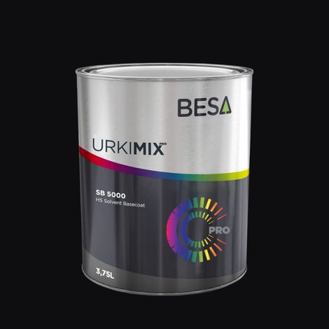Pot de peinture Polyuréthane / bi composant Noir Foncé Mat RAL 9005  Brillant - 150 gr