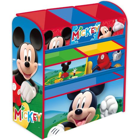 Scaffale Portagiochi Mickey Mouse Disney Colors