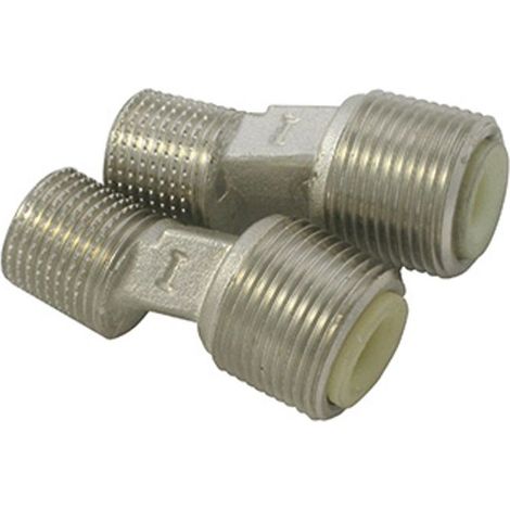 KLUDI-Ersatzteil S-Anschluss G1/2xG3/4 mit Schalldämpfer Neutral, 7655100-00
