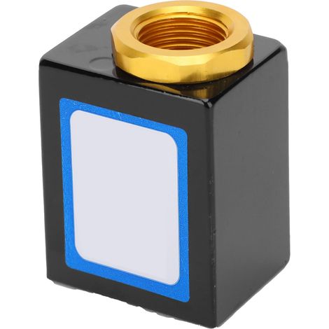 Soufflette QE-03 à décharge rapide G3/8, raccord pneumatique en alliage, purgeur d'échappement mécanique pour compresseur, accessoire industriel robuste (1/5)