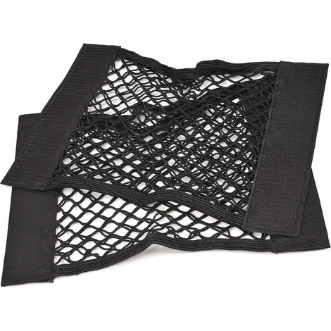 Filet Rangement de Coffre Voiture Sac de Rangement Poche pour Épicerie en Bouteille de Nourriture, 2Pcs 40  25cm Voiture Siège Filet pour Voiture SUV Trunk Motorhome Camping-Cars (1/5)
