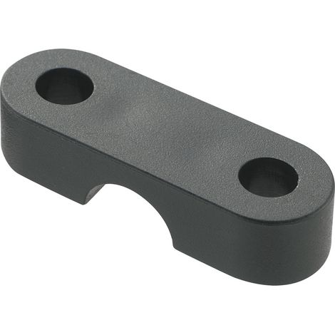 TRU COMPONENTS Zugentlastung Klemm-Ø (max.) 4.5 mm Polyamid 6.6 Schwarz 1 St. (1/2)