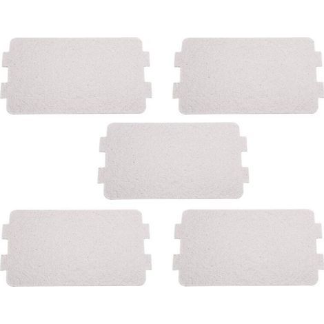 Láminas de mica para horno microondas - Paquete de 5 láminas universales resistentes al calor, ideales para cocinas profesionales y oficinas. (1/5)