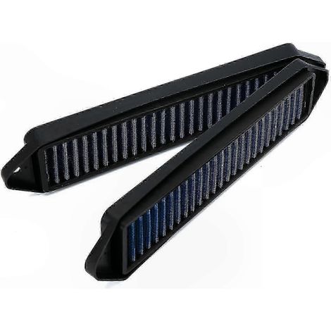 Innenraumfilter kompatibel mit BMW E82 E88 E90 E91 E92 E93 X1 Serie, für 128i 135i 328i 335i M3, Ersatz für das Lüftungsgitter, Neuteil, hohe Leistung, schwarze Farbe, Standardabmessungen, Einzelset. (1/5)