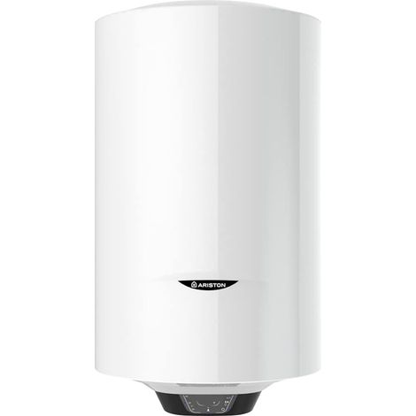Calentador de agua eléctrico blindado Pro 1 Eco 80 litros vertical - 1,8 kW - Ø 450 mm - ARISTON - 3201958 (1/5)