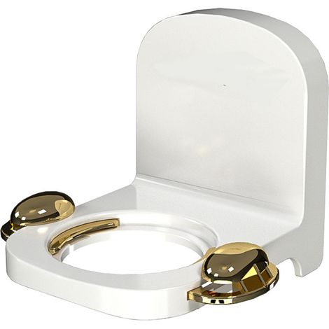 Soporte autoadhesivo para botellas de champú, para montaje en pared sin necesidad de taladrar – Soporte de ducha de ABS para baño y cocina (1 unidad, 50 g) (1/5)