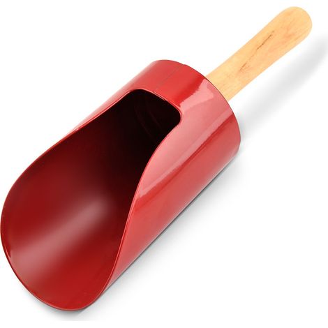 MINKUROW Attrezzi Manuali Da Giardino Per Bambini, Mini Pala Per Piante Da Giardino Con Manico In Legno (Adatto Per I Più Piccoli) - Pala Per Muso (1/2)