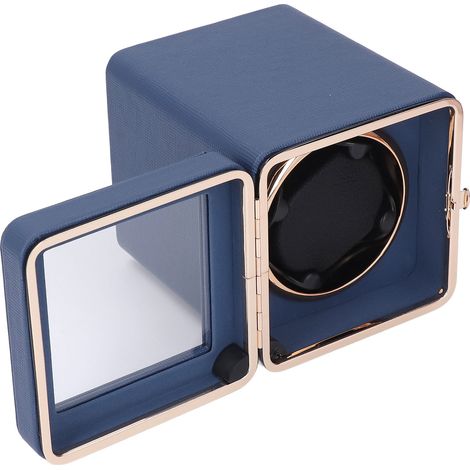 Remontoir automatique pour montre individuelle, 4 modes, ultra silencieux, rotation uniforme, boîtier bleu clair W150C (1/5)