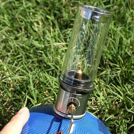 Lampe de camping portable d'extérieur à gaz, veilleuse pour tente, lanterne (1/5)