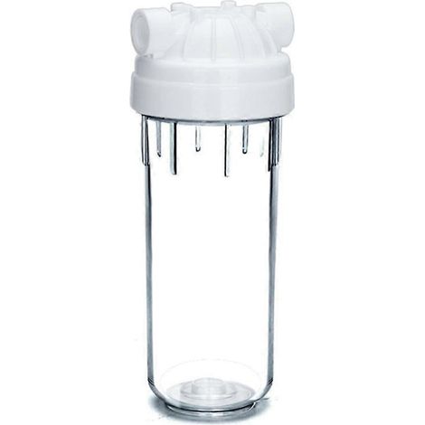 Filtres à eau transparents anti-explosion pour bouteilles de 25 cm (10 pouces)purificateurs d'eaublanc transparent (1/5)