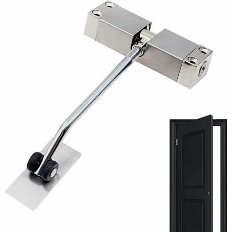 Ferme-porte à fermeture automatique avec roulement de charge élevé Monté en surface pour portes résidentielles et commerciales en métal, bois et ignifuges (1/5)