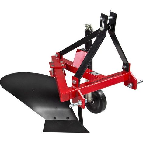 Dema – Charrue simple 1 soc pour tracteur – Attelage 3 points catégorie I – Pour tracteurs à partir de 15 CV – Largeur de travail 27 cm