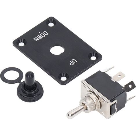 Interrupteur bascule 6 broches 3 positions – Momentané marche/arrêt – Commande moteur 20A 250V AC – Industriel et atelier (1/5)