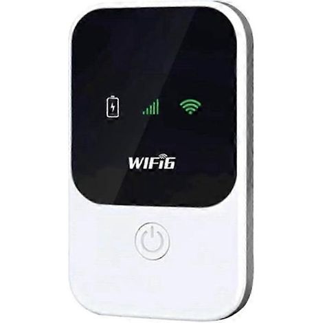 Point d'accès mobile avec emplacement pour carte SIM, routeur portable 4G LTE débloqué, compatible avec 10 utilisateurs, alimenté par batterie, idéal pour les voyages en Europe. (1/5)