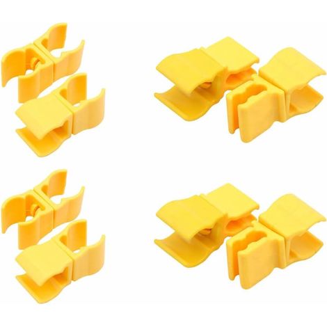 Set of 8 swivel clips for football training sticks (1/5)