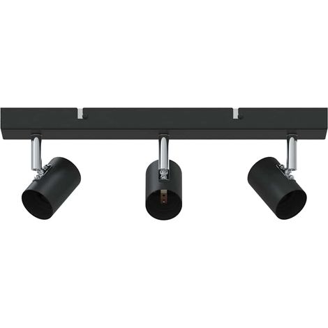 Spot de plafond Noir 38 x 6,5 x 11,5 cm Métal (1/5)