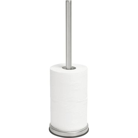 Tiger Ersatzrollenhalter Various Klopapierhalter freistehend, Edelstahl gebürstet (1/5)
