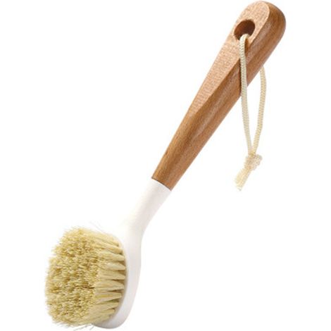 Brosse à vaisselle avec poignée, brosse de nettoyage pour cuisine, évier, casseroles et poêles (1/5)