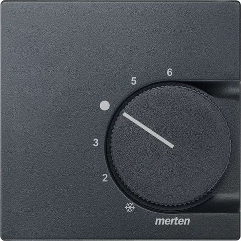 Merten Zentralplatte anth für Raumther.Einsatz 536214 (1/2)