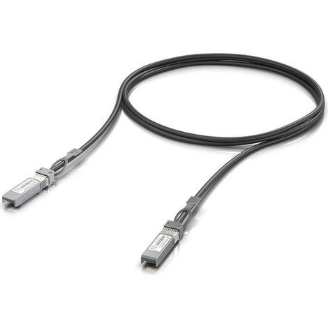 Câble InfiniBand/fibre optique Ubiquiti UACC-DAC-SFP28-1M Noir