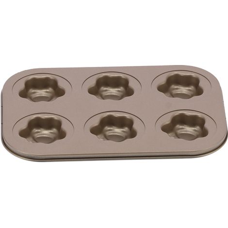 Moule à Donuts 6 Cavités Antiadhésif pour Pâtisserie Maison (Motif Griffe de Chat) (1/5)