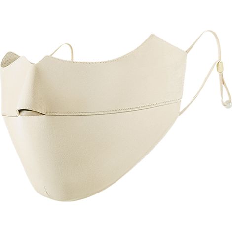 Masque Solaire UPF 50+ - Tissu Glacé Nylon - Ajustable Visage - Protection UV Extérieure - 1 Pièce (1/5)