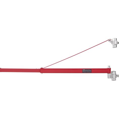 Bras de support pour palan électrique, capacité 600 kg, pivotant à 180°, en acier robuste, idéal pour atelier et garage. (1/5)