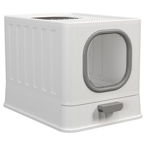 Lettiera Gatto Chiusa con Cassetto Toilette Inferiore a 15 kg (1/5)