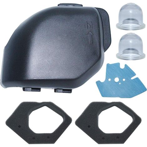 Kit joint de boîtier de couvercle de filtre à air et ampoule d'amorçage pour moteur Honda GX25 HHT25S Remplacement 17231-Z0H-010 (1/5)