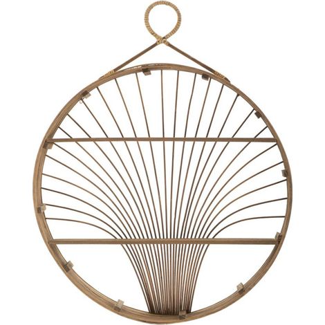 Étagère Murale Déco "Fuji" 76cm Naturel