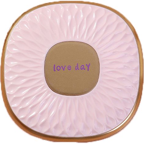 Miroir De Maquillage - Double Face Grossissant - Design Pliable Magnétique - Pour Voyage Et Sac À Main - 1 Pièce (1/5)