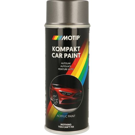 PEINTURE ACRYLIQUE KOMPAKT 51130 ARGENT METALLISE 400ML MOTIP