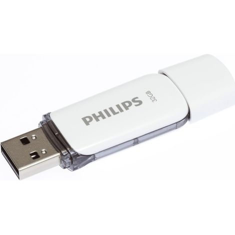 Clé USB Philips USB 2.0, lot de 3, 32 Go, édition Snow , gris ombré (1/5)